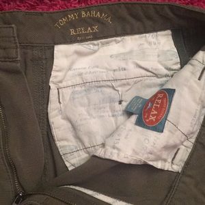 Olive Green Tommy Bahama Cargo Shorts